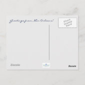 ニューオーリンズヴィンテージはがき ポストカード (裏面)