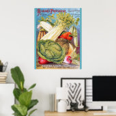 ニューオーリンズヴィンテージシードストア ポスター (ホームオフィス)