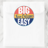 ニューオーリンズヴィンテージラベル ラウンドシール (バッグ)