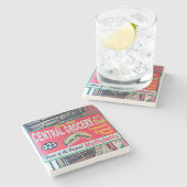 ニューオーリンズ中央食料品店 ストーンコースター (横)