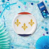 ニューオーリンズ国旗ルイジアナ紙プレート ペーパープレート (パーティー)