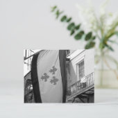 ニューオーリンズ国旗 ポストカード (スタンド正面)