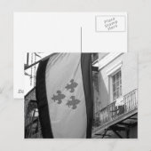 ニューオーリンズ国旗 ポストカード (正面/裏面)