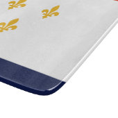 ニューオーリンズ国旗（ルイジアナ，米国） カッティングボード (角)