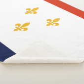 ニューオーリンズ国旗（ルイジアナ，米国） シェルパブランケット (3/4)