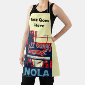 ニューオーリンズ地区、文字、エプロンを追加 エプロン (インサイチュ)