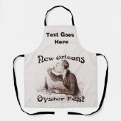 ニューオーリンズ地区、文字、エプロンを追加 エプロン (正面)