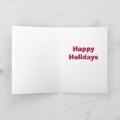 ニューオーリンズ大聖堂ホリデーカード シーズンカード (内部)