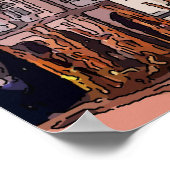 ニューオーリンズ大聖堂冬 ポスター (角)