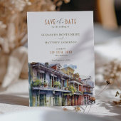 ニューオーリンズ市区町村の日付を保存フランスのする 招待状