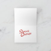 ニューオーリンズ市電シーズンのご挨拶 シーズンカード (内部)