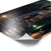 ニューオーリンズ市電、ニューオーリンズ、ノーラ フォトプリント (角)