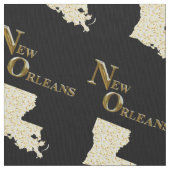 ニューオーリンズ市 ファブリック (クローズアップ)