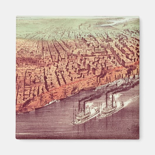 ニューオーリンズ市 マグネット (正面)