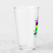 ニューオーリンズ旅行の誕生日パーティー好意ビールピント タンブラーグラス (右)