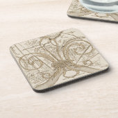 ニューオーリンズ旧地図コースター コースター (左側)