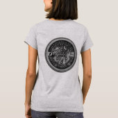ニューオーリンズ水道メーターのふたシャツ Tシャツ (裏面)