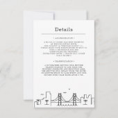 ニューオーリンズ結婚ズ |ゲスト詳細 招待状 (正面)