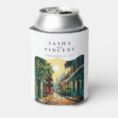 ニューオーリンズ結婚ルイジアナレトロ 缶クーラー (缶裏面)