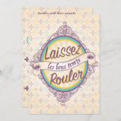 ニューオーリンズ結婚式招待状 招待状 (正面/裏面)