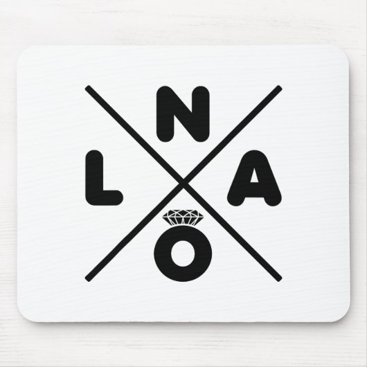 ニューオーリンズ結婚式 ノラ バチェロレッテパーティー 花婿 マウスパッド (正面)