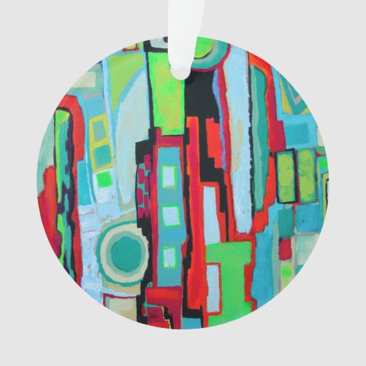 ニューオーリンズ通りアクリルオーナメント オーナメント (正面)