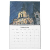 ニューオーリンズ通り車 カレンダー (2月 2026)