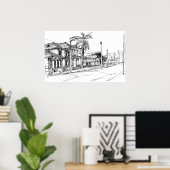 ニューオーリンズ通り ポスター (ホームオフィス)