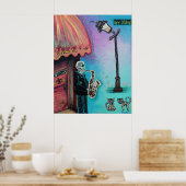 ニューオーリンズ音楽のポスター ポスター (キッチン)