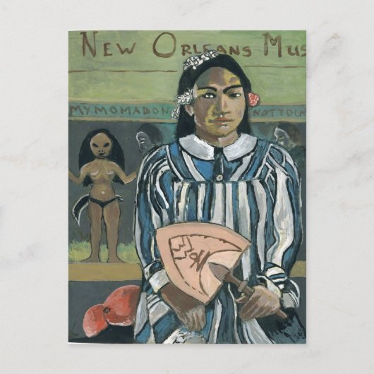 ニューオーリンズ音楽、WWOZファン ポストカード (正面)
