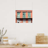 ニューオーリンズ1の風景 ポスター (キッチン)