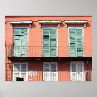 ニューオーリンズ1の風景 ポスター