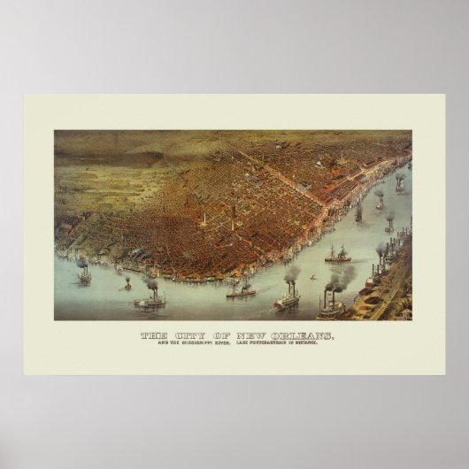 ニューオーリンズ1885 ポスター (正面)