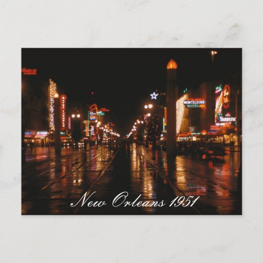 ニューオーリンズ1951はがき ポストカード (正面)
