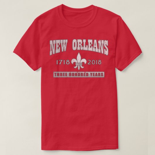 ニューオーリンズ300周年 Tシャツ (デザイン正面)