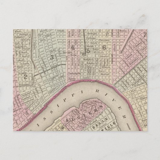 ニューオーリンズ3 ポストカード (正面)