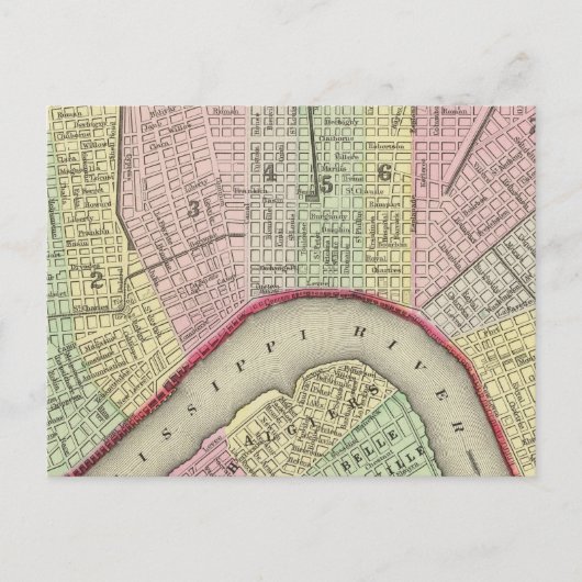 ニューオーリンズ4 ポストカード (正面)