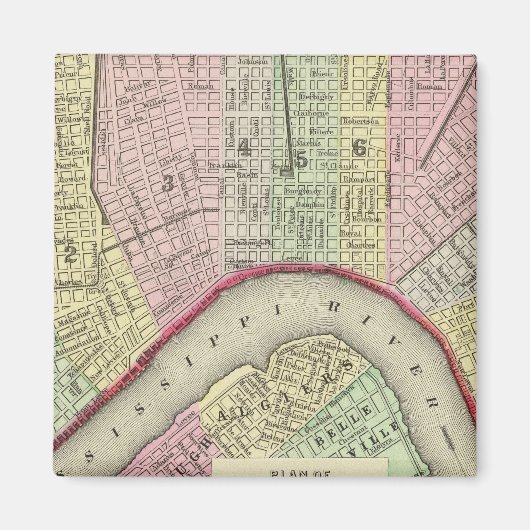 ニューオーリンズ4 マグネット (正面)