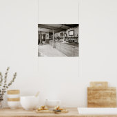 ニューオーリンズ・アブシンザールーム、1906。ヴィンテージ写真 ポスター (キッチン)