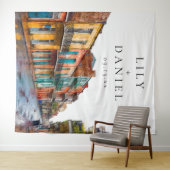 ニューオーリンズ ウェディング フォト 背景 タペストリー (インサイチュ(横))