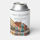 ニューオーリンズ・ウォーターカラー・ガールズ・ウィークエンド 缶クーラー (缶裏面)