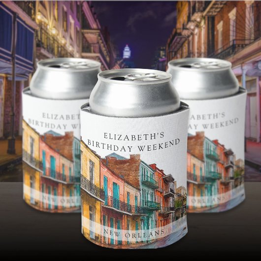 ニューオーリンズ ウォーターカラー バースデー ウィークエンド 缶クーラー
