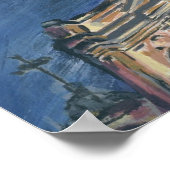 ニューオーリンズ・カデドラルの夜 ポスター (角)