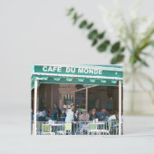 ニューオーリンズ・コーヒーとビーグネッツ ポストカード (スタンド正面)