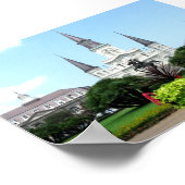 ニューオーリンズ・ジャクソンスクエア ポスター (角)