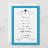 ニューオーリンズ ジャクソン広場 保存日付カード 招待状 (裏面)