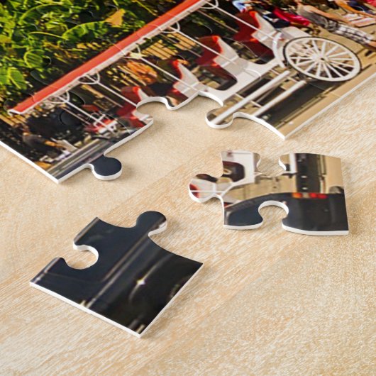 ニューオーリンズ・ジャクソン・スクエア。ジグソーパズル ジグソーパズル (側面)