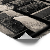 ニューオーリンズ、セントルイス墓地 ポスター (角)