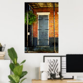 ニューオーリンズ・ドア・ポスター ポスター (ホームオフィス)