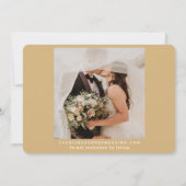 ニューオーリンズ・ノーラ・ルイジアナの水彩写真 招待状 (裏面)